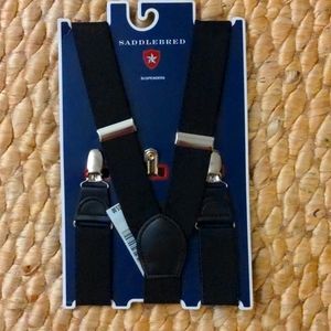 New Saddlebred Black Adult Suspenders